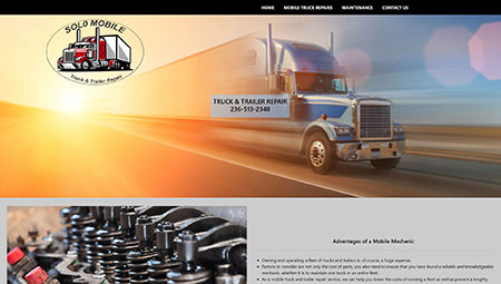 SOL0 Truck & Trailer Repair is located in Langley, BC, and serves offers maintenance and emergency repairs throughout the Lower Mainland and the Fraser Valley of British Columbia.
