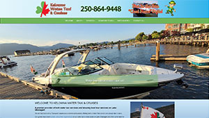 Choose a water taxi ride  or a leisurely cruise on Lake Okanagan while in Kelowna.